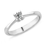 Harem Takı PR60 0.33 ct D Renk HRD Sertifikalı Pırlanta Tektaş Yüzük