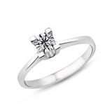 Harem Takı PR95 0.32 ct D Renk HRD Sertifikalı Pırlanta Tektaş Yüzük