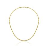Harem ZKU106 Altın Oval Barlı Zincir Kolye