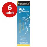 Harem's Profesyonel Body & Intim Krem 100 Ml - 6 Adet