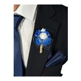 HARES Damat & Sağdıç Özel Yaka Çiçeği