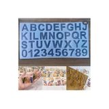 Harf Epoksi Kalıbı Kalınlık 8Mm Boyu 4Cm