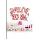 Harf Folyo Bride To Be Folyo Balon Bekarlığa Veda Balon Seti 16"