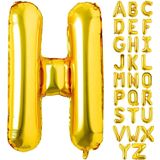 Harf Gold Folyo Balon 16 İnç 36 cm (H)