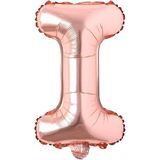 Harf Rose Gold Folyo Balon 16 İnç 36 cm (I)