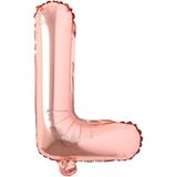 Harf Rose Gold Folyo Balon 16 İnç 36 cm (L)