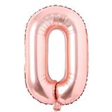 Harf Rose Gold Folyo Balon 16 İnç 36 cm (O)