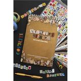 Harfler Sticker Defteri 1690+ Adet Bullet Journal, Scrapbook, Harfli, Sayılı, Sticker Defteri