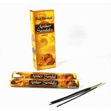 Hari Darshan Amber Sandal Çubuk Tütsü - Amber Sandal Kokusu 20'li - Renkli