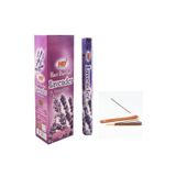 HARİ DARSHAN Lavander&lavanta Çiçek Kokusu 20 Adet Çubuk Tütsü 1 Adet Kayık Tütsülük Hediye