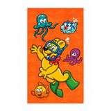 Haribo Animal Desenli Turuncu Plaj Havlusu 70x140 cm, S26U3SWPH574