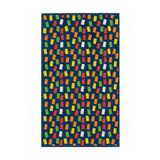 Haribo AYICIK DESENLİ LACİVERT PLAJ HAVLUSU, S26U3SWPH575