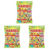 Haribo Fizz Ekşili Solucan 70 Gr Tekli Paket 3lü paket
