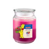 Haribo Kavanozda kokulu mum, Happy Berry | Kokulu mum, meyveli, uzun yanma süresi (100 saat), kavanozda 2 kat mum, büyük kokulu mum (510 g)