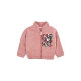 Haribo Kız Çocuk Fullzip Polar Fermuarlı Sweatshirt, Somon, 8 Yaş