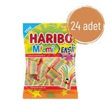 Haribo Miami Ekşi Jelibon 70 Gr 24 Adet