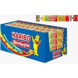 HARIBO Roulette Meyve Aromalı Jelibon 25 gr x 32 Adet Karışık Tatlı Özellikli Atıştırmalık - 1 Adet