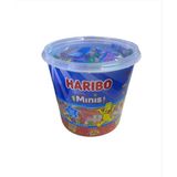 HARIBO Şekerleme Minis 100 Adet 10 gr Karışık Tatlar Çocuklar İçin Eğlenceli