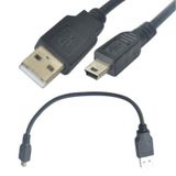 Harici Harddisk Kablosu 5 Pin Mini Usb Kablo Data Kablosu 20cm