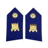 HARİCİ SUBAY İSTİHKAM SPOLET - YAKA İŞARETİ