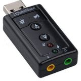 Harici Usb 7.1 Kanal Usb 3.5 Mm Jack Dönüştücü Ses Kartı