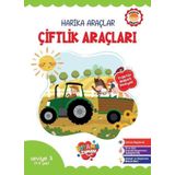 Harika Araçlar Çiftlik Araçları Seviye 3 (4 - 5 Yaş) Traktör Maketi Hediyeli