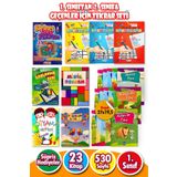 Harika Çocuk Yayınları 1.Sınıftan 2.Sınıfa Geçenler İçin Yaz Tatili Kitabı Tekrar Seti - 23 Kitap