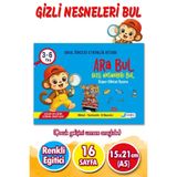 Harika Çocuk Yayınları 3-6 Yaş Ara Bul Kitabı | Dikkat Geliştirme & Eğitici Bulmaca Kitabı