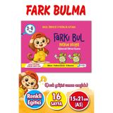 Harika Çocuk Yayınları 3-6 Yaş Farkı Bul Etkinlik Kitabı | Dikkat Geliştirme & Zeka Oyunu Okul Öncesi