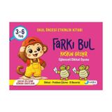 Harika Çocuk Yayınları Farkı Bul Kitabı Nevbahar Erçoklu 3-6 Yaş İçin Eğlenceli Dikkat Oyunu