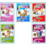 Harika Çocuk Yayınları Okul Öncesi Matematik Çalışmaları ve Eğitici Etkinlik Boyama Seti 5 Kitap Kolektif 3 - 5 Yaş