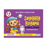 Harika Çocuk Yayınları Sayılarla Boyama Kitabı Nevbahar Erçoklu 3-6 Yaş İçin Eğlenceli Etkinlik