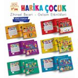 Harika Çocuk Zihinsel Beceri Gelişim Seti 3+ Yaş ( 6 Kitap Takım)