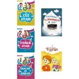 Harika Harfler Cüz Kitabı-Etkinlik Kitabı-Dualar ve Sureler-Peygamberimiz Hz Muhammedin Hayatı-Kılavuzum Kur'an 5 Kitap Set--Dib--