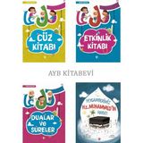 Harika Harfler Cüz Kitabı+Etkinlik Kitabı-Dualar ve Sureler+Peygamberimiz Hz Muhammedin Hayatı-Tdv-