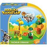 Harika Kanatlar Bello'nun Yağmur Ormanı 15 Parça Blok