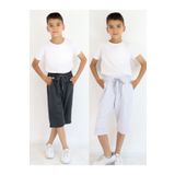 Harika KIDS Erkek Çocuk Diz Altı Kapri&Bermuda 2' li Paket