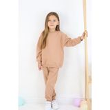 Harika Kids Kız Çocuk Iki Iplik Basic Eşofman Takımı - 3 - 4 Yaş - Kahverengi
