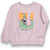 Harika Kids Kız Çocuk Orta Kalınlıkta Basic Sweatshirt - 11 - 12 Yaş - Lila