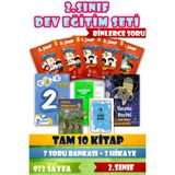 Harika Kitap 2. Sınıf Dev Eğitim Seti 10 Kitap 972 Sayfa – Binlerce Soru, Soru Bankası ve Hikaye Seti