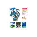 Harika Kitap 3. Sınıf Fun and Learn Course Book - Activity Book - Fun Magazine - 3. Sınıf Deneme Sınavı - İngilizce Dil Kartları - 3'lü İngilizce-Türkçe Hikaye Seti 8'li Set
