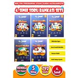 Harika Kitap 4.sınıf Soru Bankası Seti 5 Kitap Etkinlikli Çalışma Seti Matematik Fen Türkçe Sosyal Bilgiler