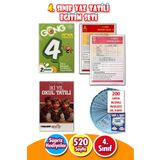 Harika Kitap 4.Sınıftan 5.Sınıfa Geçenler için Haftalık Yaz Tatili Tekrar ve Tatil Kitabı Seti
