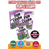 Harika Kitap 5. Sınıf İngilizce Eğitim Seti FUN & LEARN