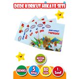 Harika Kitap Dede Korkut Hikaye Seti Ilk Okullar Için 5 Kitap 80 Sayfa Büyük Boy