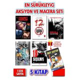 Harika Kitap En Sürükleyici Aksiyon Ve Macera Romanları Seti (6 Kitap)