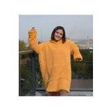 HARİKA PELUŞ FABRİKASI Welsoft Peluş Polar Giyilebilir Battaniye Pijama