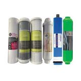 Harika Set! Açık Kasa Su Arıtma Filtre Seti 6 Lı Çift Karbon- Mineral- PH Filtre - Membran