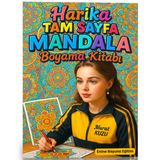 Harika Tam Sayfa Mandala Boyama Spiralli Kitap (100 Mandala)