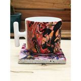 Harikapoli Wassily Kandinsky Set 9 - T Kulplu Fincan Kupa-Traverten Bardak Altlığı 1 - Karışık İşleme